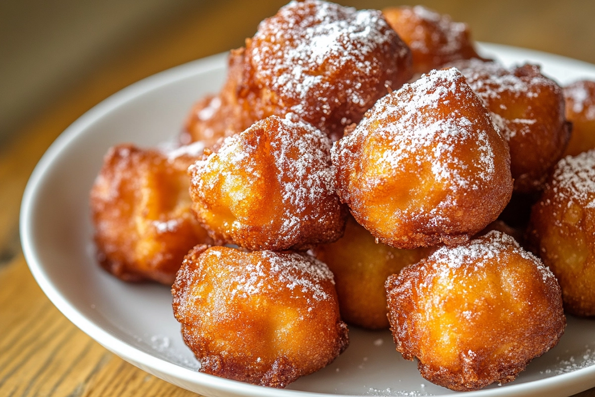 Apple Fritter Bites
