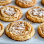 Crumbl Salted Caramel Cheesecake Cookies