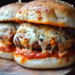 Homemade Pizza Burgers