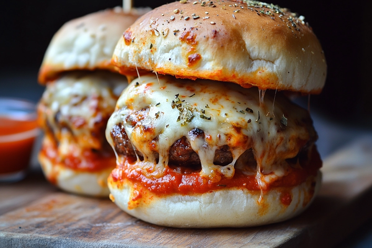 Homemade Pizza Burgers