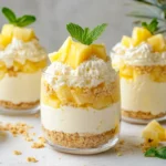No-Bake Pineapple Heaven Cheesecake Dessert