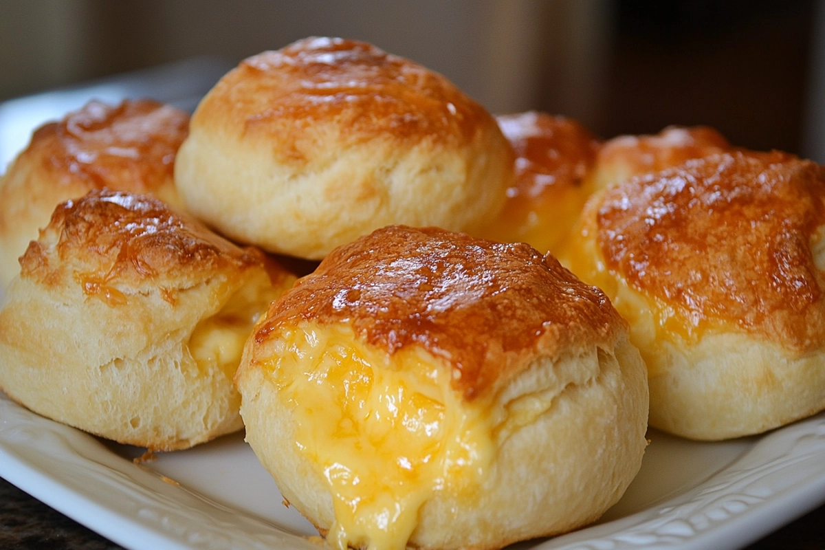 Pillsbury Biscuit Garlic Butter Cheese Bombs
