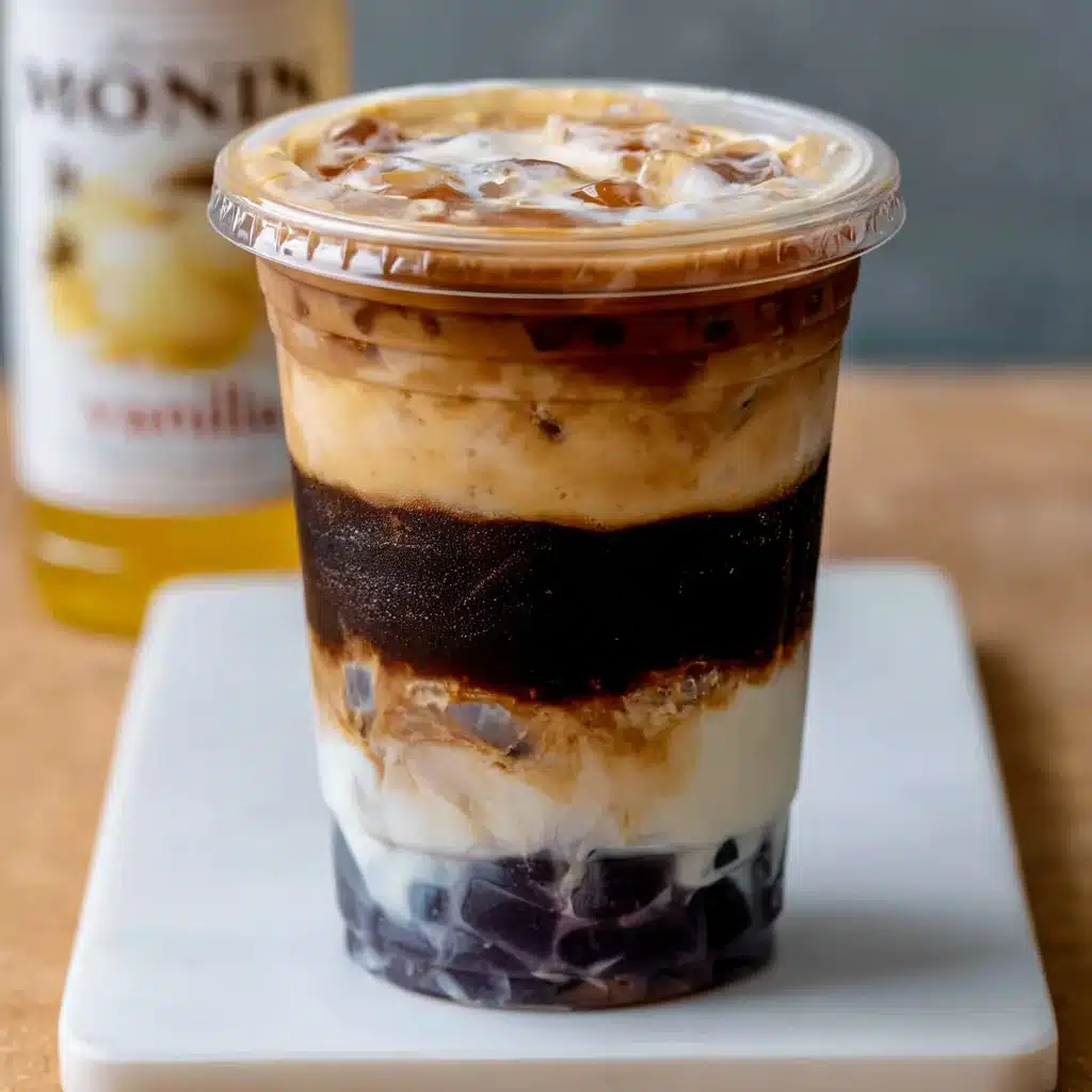 Tiktok Viral Iced Cracking Latte Copycat