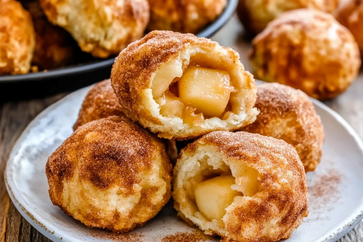 Air Fryer Apple Pie Bombs