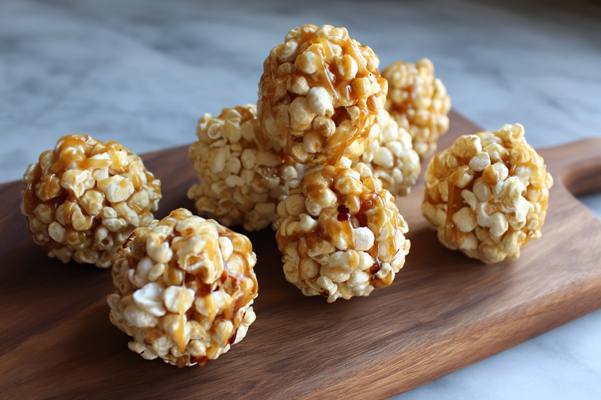 Caramel Popcorn Balls