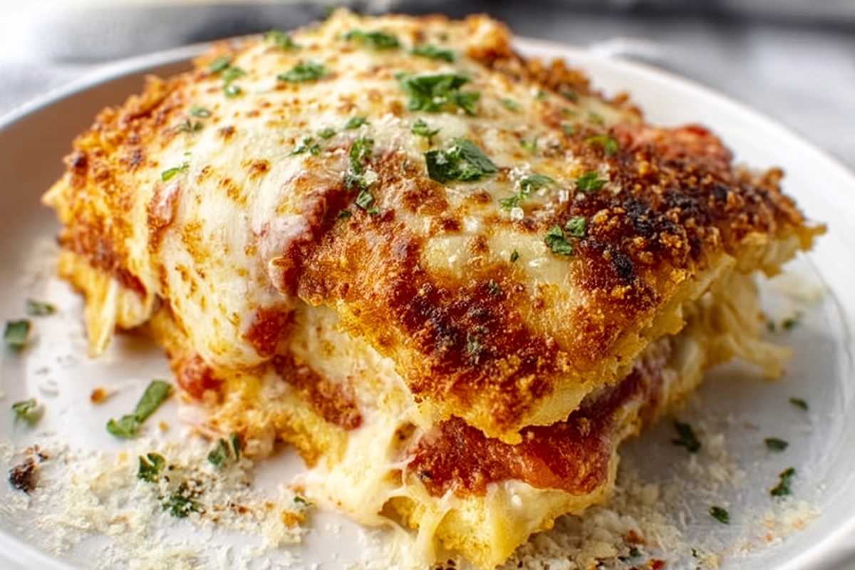 Easy Air Fryer 5 Cheese Lasagna Fritta