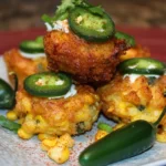 Jalapeno Popper Corn Fritters