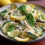 Lemon Ricotta Zucchini Pasta