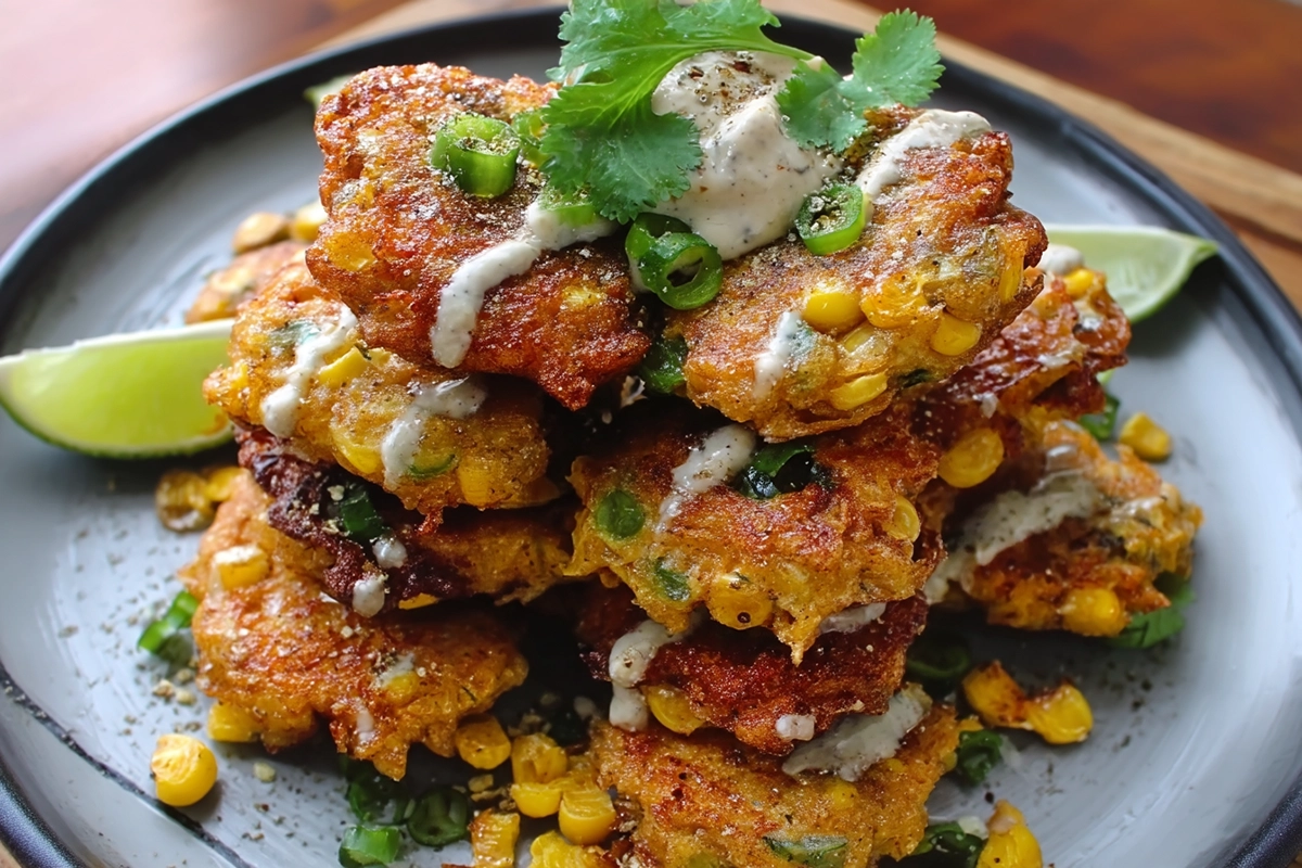 Mexican Street Corn Fritters