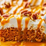 Pumpkin Poke Cake