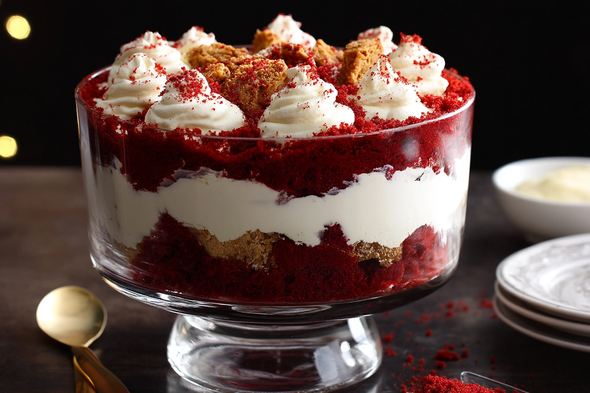 Red Velvet Cheesecake Trifle