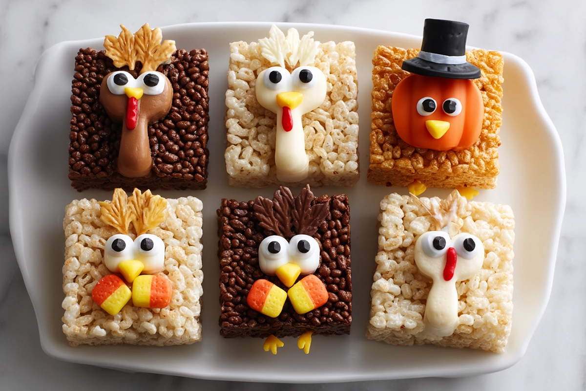 Rice Krispie Thanksgiving Treats For Kids