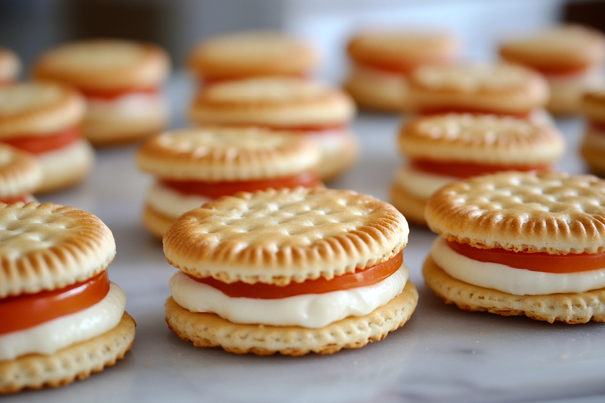 Ritz Crackers Party Sandwiches