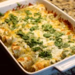 Salsa Verde Chicken Enchiladas