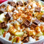Snickers Caramel Apple Salad