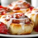 Strawberry Cinnamon Rolls