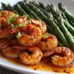 Sweet Chili Shrimp With Asparagus
