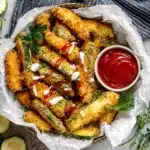 Baked Parmesan Zucchini Fries