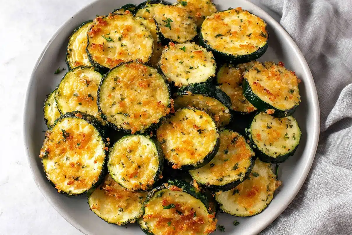 Baked Parmesan Zucchini