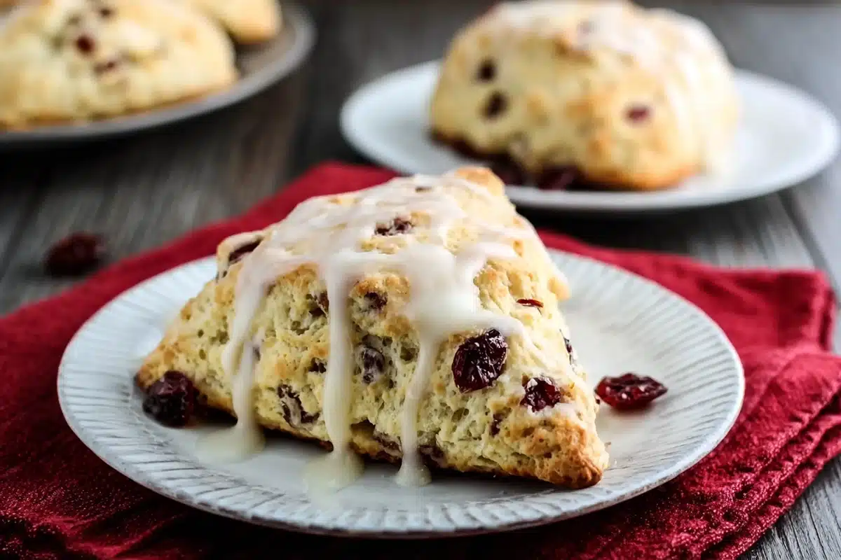 Cranberry Orange Scones
