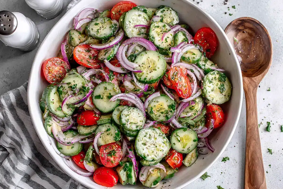 The Ultimate Cucumber Tomato Salad for Effortless Summer Refreshment 4 Cucumber Tomato Salad.web