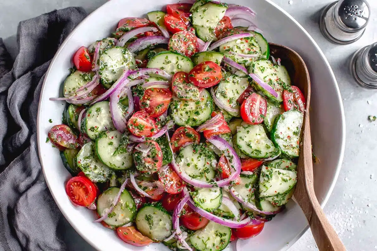 Cucumber Tomato Salad