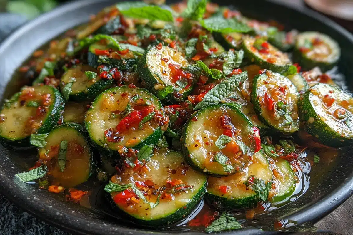 Mexican-style cucumbers