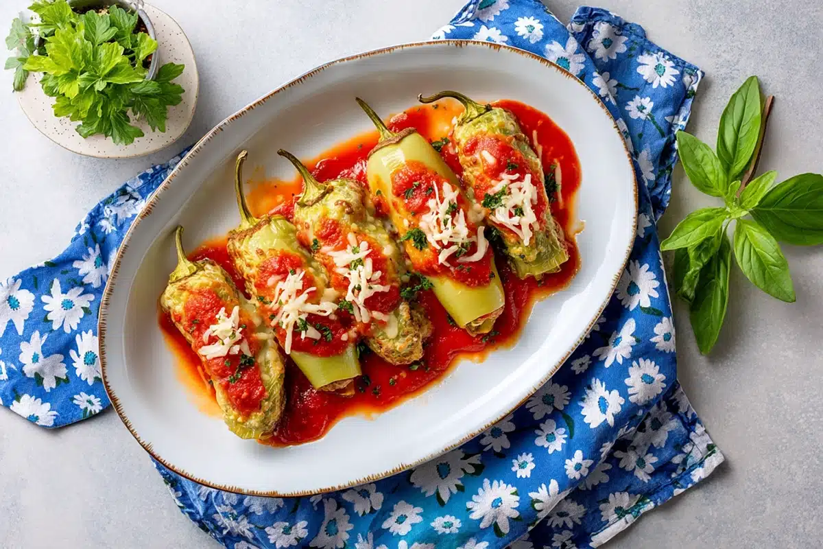 Stuffed Banana Peppers