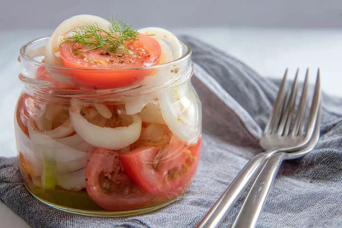 Tomato and Cucumber Salad