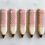 Wafer pencil cookies