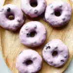 Blueberry Cake Donuts