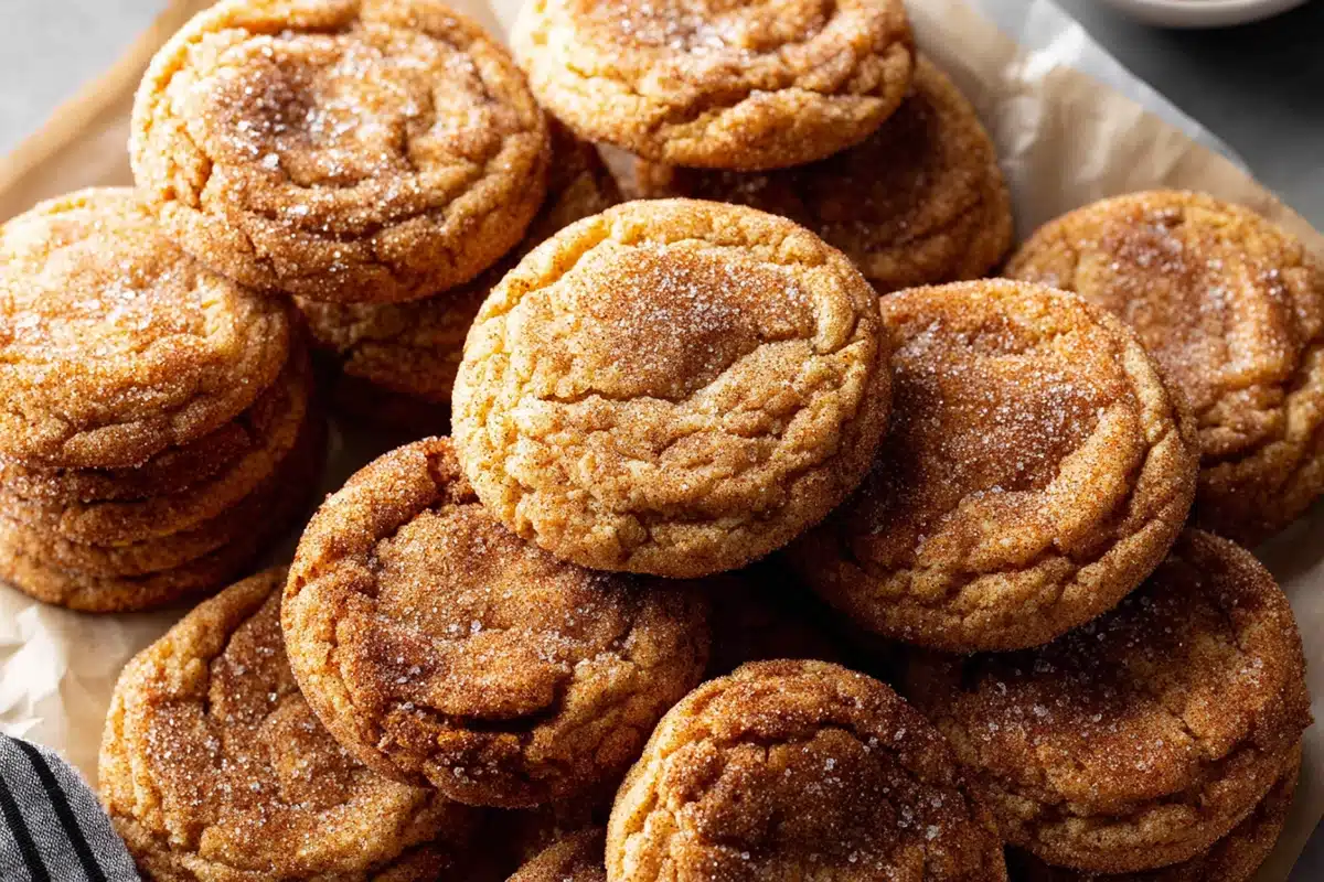 Chewy Pumpkin Snickerdoodle Cook