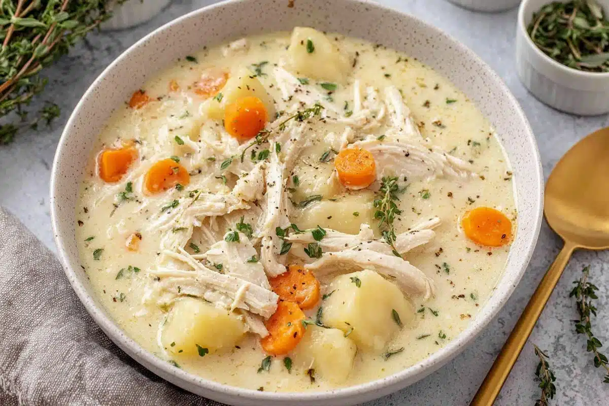 Chicken Pot Pie Soup