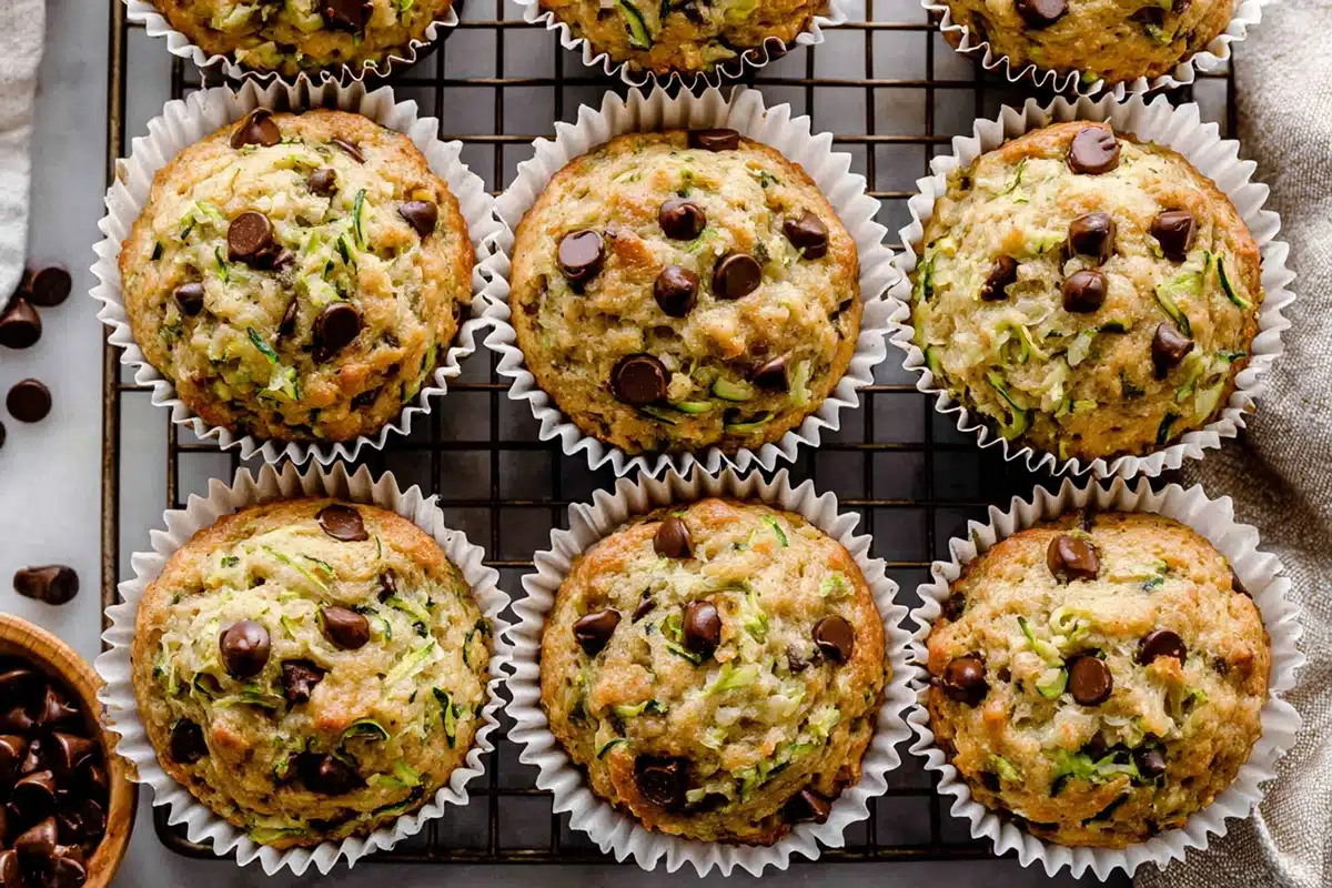 Chocolate Chip Zucchini Muffins