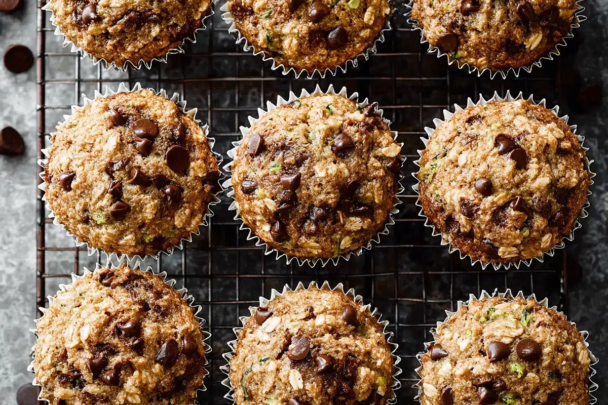 Chocolate Chip Zucchini Muffins