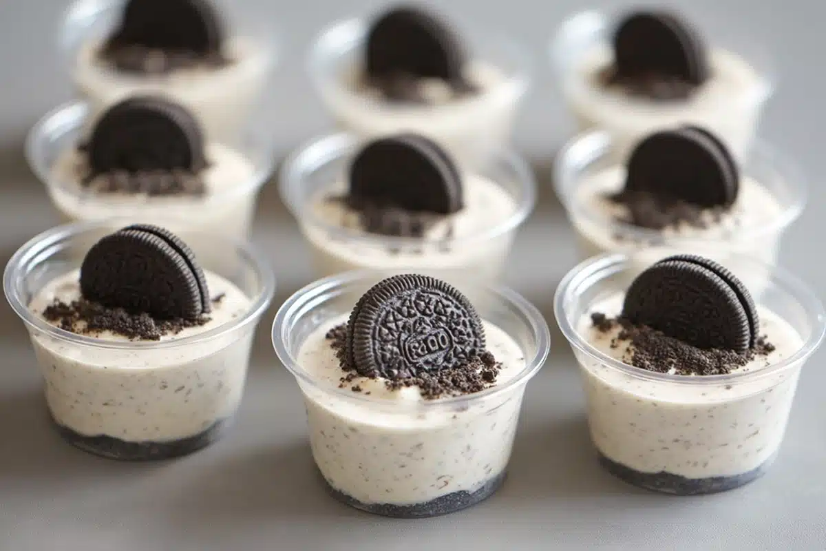 Cookies and Cream Dessert Cups: A No-Bake Party Favorite 6 Cookies and Cream Dessert Cup