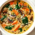 Cozy Autumn Wild Rice Sou