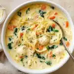 Creamy Chicken Pasta Soup