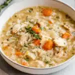 Creamy Chicken and Rice Soup