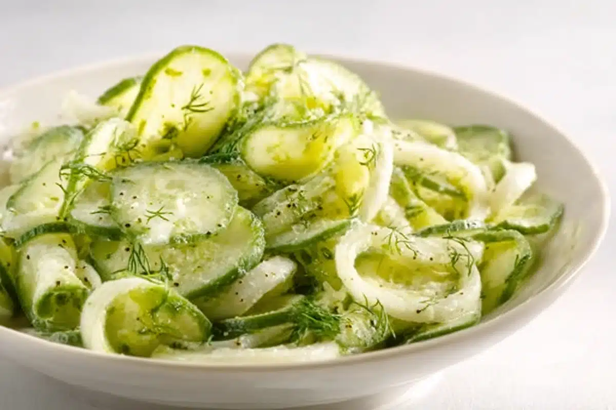 Cucumber Vinegar Salad That Sings Summer.web