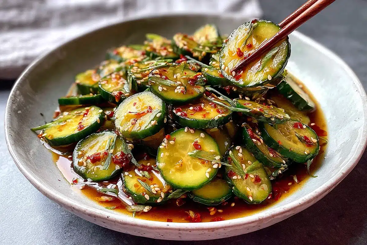 Easy Asian Cucumber Salad