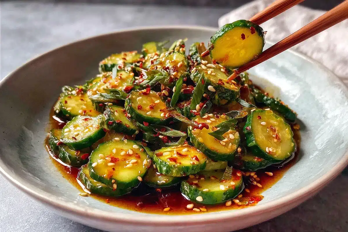 Easy Asian Cucumber Salad
