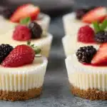 Easy Mini Cheesecake