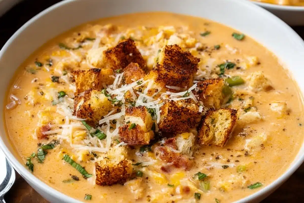 Creamy Cajun Chicken Pasta Soup: A Comforting Twist on a Weeknight Favorite 6 HEN