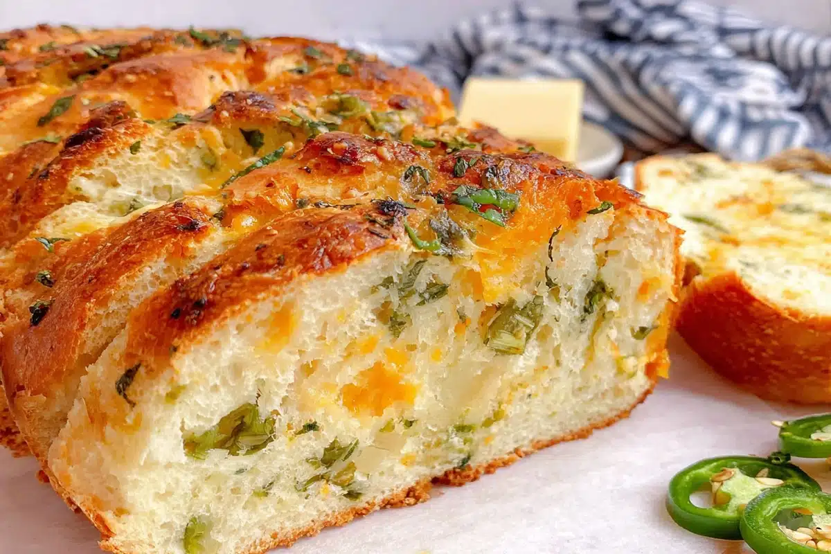 Bold and Crusty: Jalapeno Cheese Bread That Brings the Heat and the Hug 6 Jalapeno Cheese Bread.web