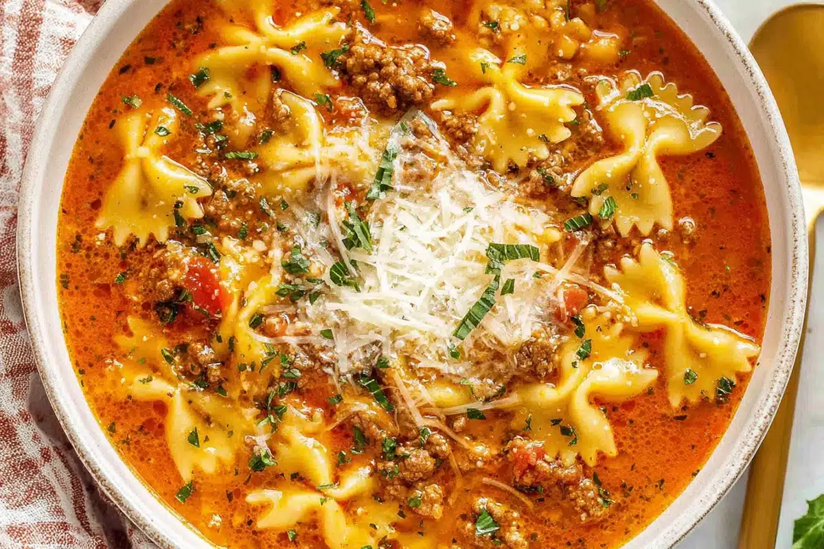 Lasagna Soup