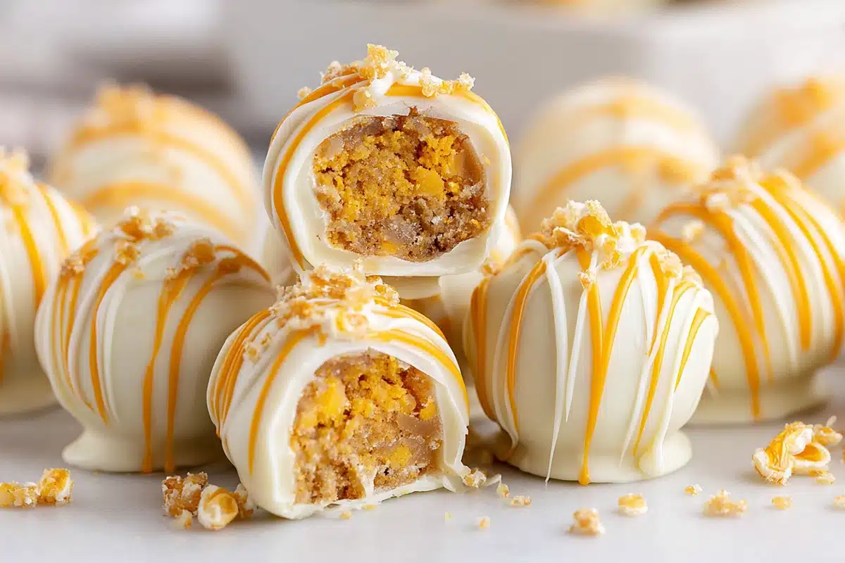 Pumpkin Cake Pops