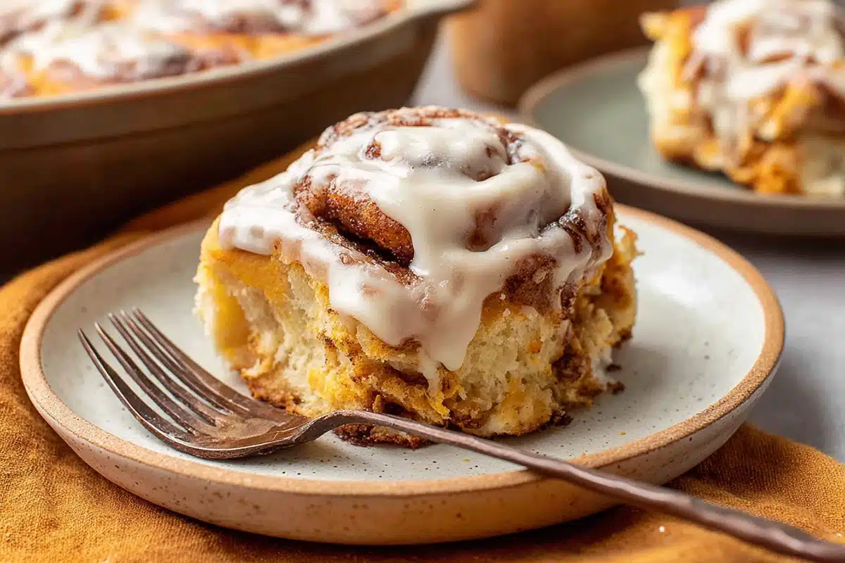 Pumpkin Cinnamon Rolls