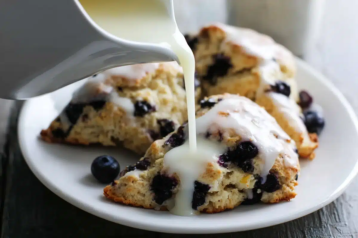 blueberry scones