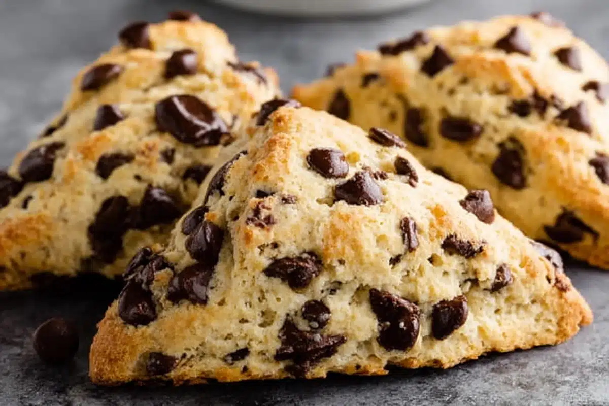 chocolate chip scones